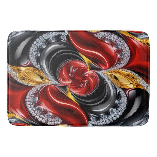 Grote badmat met Duitse kleuren (Voorkant)