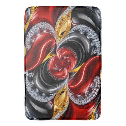 Grote badmat met Duitse kleuren (Voorkant Verticaal)