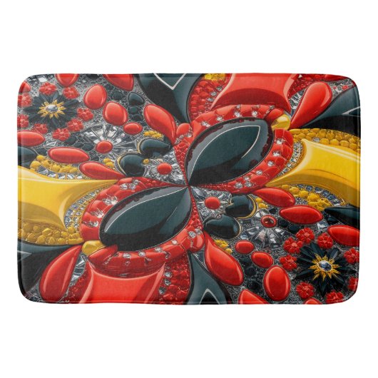 Grote badmat met Duitsland Kleuren (Voorkant)