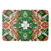 Grote badmat met Ierse kleuren (Voorkant)