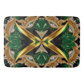 Grote badmat met Jamaica Kleuren (Voorkant)
