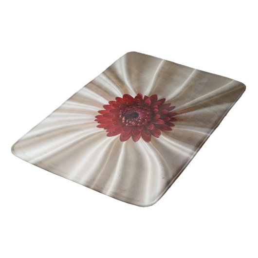 Grote badmat met Japanse kleuren (Gekanteld)