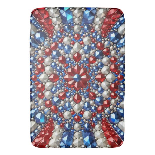 Grote badmat met Nederland Kleuren (Voorkant Verticaal)