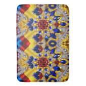 Grote badmat met Roemeense kleuren (Voorkant Verticaal)