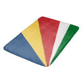 Grote badmat met Seychellen kleuren (Gekanteld)