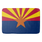 Grote badmat met vlag van Arizona, Verenigde State (Voorkant)