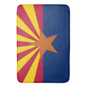 Grote badmat met vlag van Arizona, Verenigde State (Voorkant Verticaal)