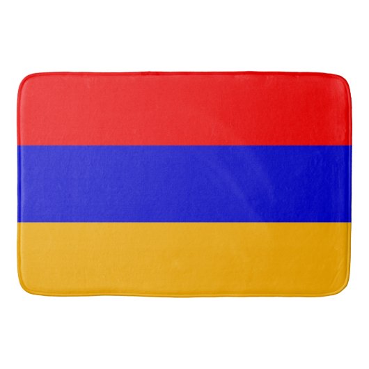 Grote badmat met vlag van Armenië (Voorkant)