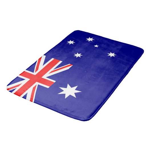 Grote badmat met vlag van Australië (Gekanteld)
