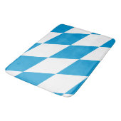 Grote badmat met vlag van Beieren, Duitsland (Gekanteld)