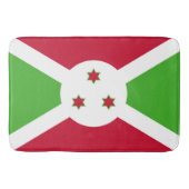 Grote badmat met vlag van Burundi (Voorkant)