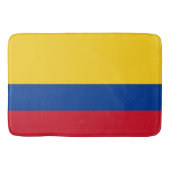 Grote badmat met vlag van Colombia (Voorkant)