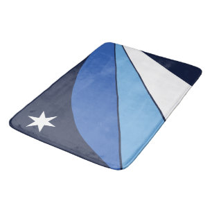 Grote badmat met vlag van Columbia, SC
