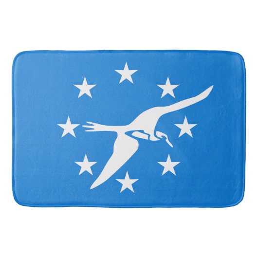 Grote badmat met vlag van Corpus Christi (Voorkant)