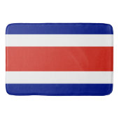Grote badmat met vlag van Costa Rica (Voorkant)