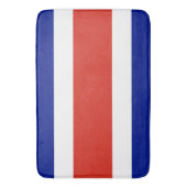 Grote badmat met vlag van Costa Rica (Voorkant Verticaal)