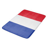Grote badmat met vlag van Frankrijk (Gekanteld)