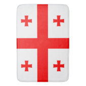 Grote badmat met vlag van Georgië (Voorkant Verticaal)