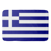 Grote badmat met vlag van Griekenland (Voorkant)