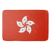 Grote badmat met vlag van Hong Kong (Voorkant)
