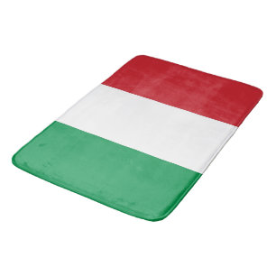 Grote badmat met vlag van Italië