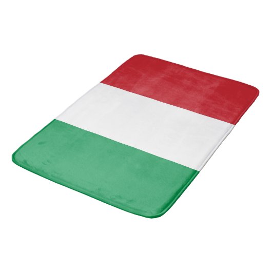 Grote badmat met vlag van Italië (Gekanteld)