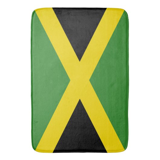 Grote badmat met vlag van Jamaica (Voorkant Verticaal)