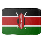 Grote badmat met vlag van Kenia (Voorkant)