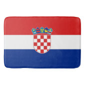 Grote badmat met vlag van Kroatië (Voorkant)