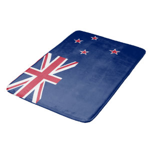 Grote badmat met vlag van Nieuw-Zeeland