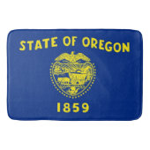 Grote badmat met vlag van Oregon State, Verenigde  (Voorkant)