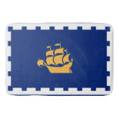 Grote badmat met vlag van Quebec City (Voorkant)