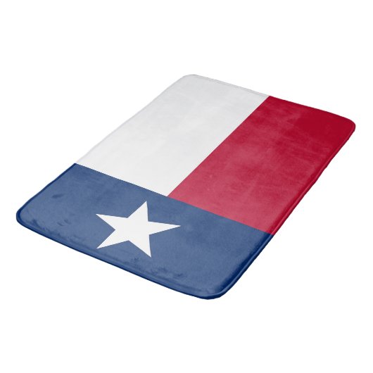 Grote badmat met vlag van Texas, Verenigde Staten (Gekanteld)