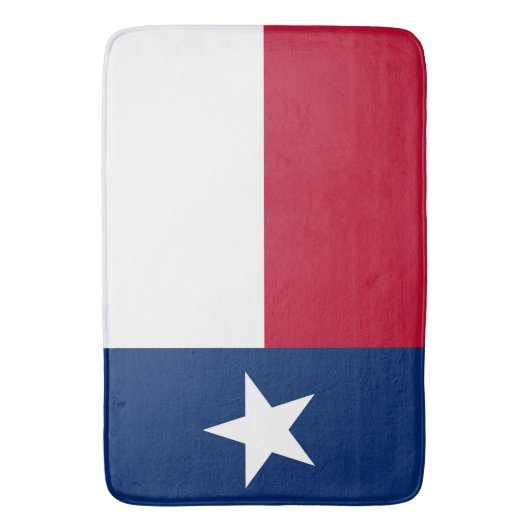 Grote badmat met vlag van Texas, Verenigde Staten (Voorkant Verticaal)