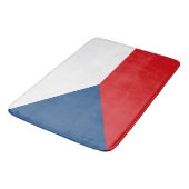 Grote badmat met vlag van Tsjechië (Gekanteld)
