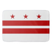 Grote badmat met vlag van Washington DC, Verenigde (Voorkant)