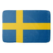 Grote badmat met vlag van Zweden (Voorkant)