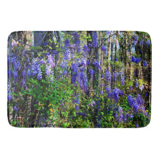 Grote Badmat met Wisteria Print