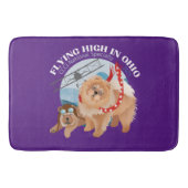 GROTE BADMAT - PAARSE MET 2025 LOGO (Voorkant)