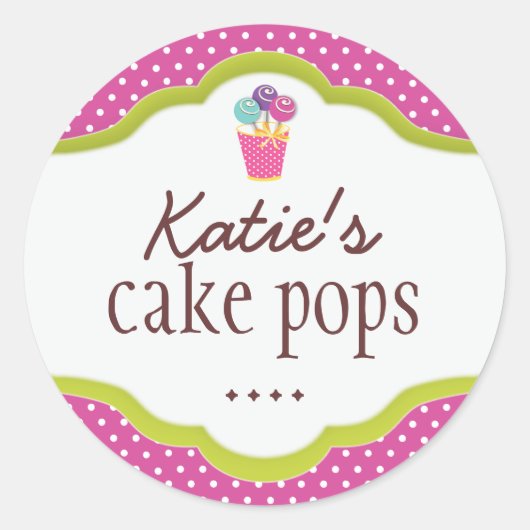 Grote bakkerij verpakking Stickers (Voorkant)