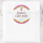 Grote bakkerij verpakking Stickers (Tas)