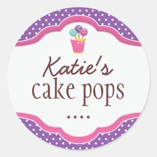 Grote bakkerij verpakking Stickers (Voorkant)