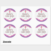 Grote bakkerij verpakking Stickers (Vel)