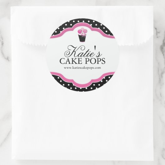 Grote bakkerij verpakking Stickers (Tas)