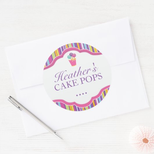 Grote bakkerij verpakking Stickers (Envelop)