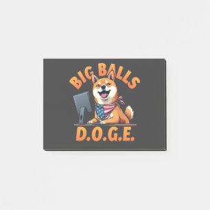Grote Ballen Doge Departement voor Overheidseffici Post-it® Notes