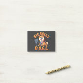 Grote Ballen Doge Departement voor Overheidseffici Post-it® Notes (Op bureau)