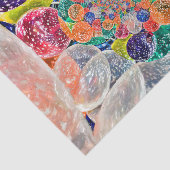 grote ballonnen kleurrijke Abstracte fijne kunst Tissuepapier (Detail)