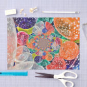 grote ballonnen kleurrijke Abstracte fijne kunst Tissuepapier (Craft)