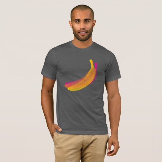 Grote bananen t-shirt (Voorkant volledig)